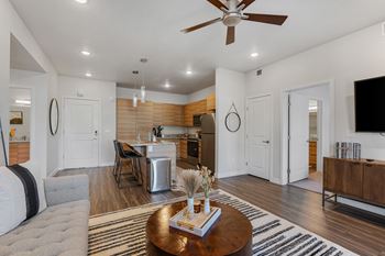 Spacious lounge area